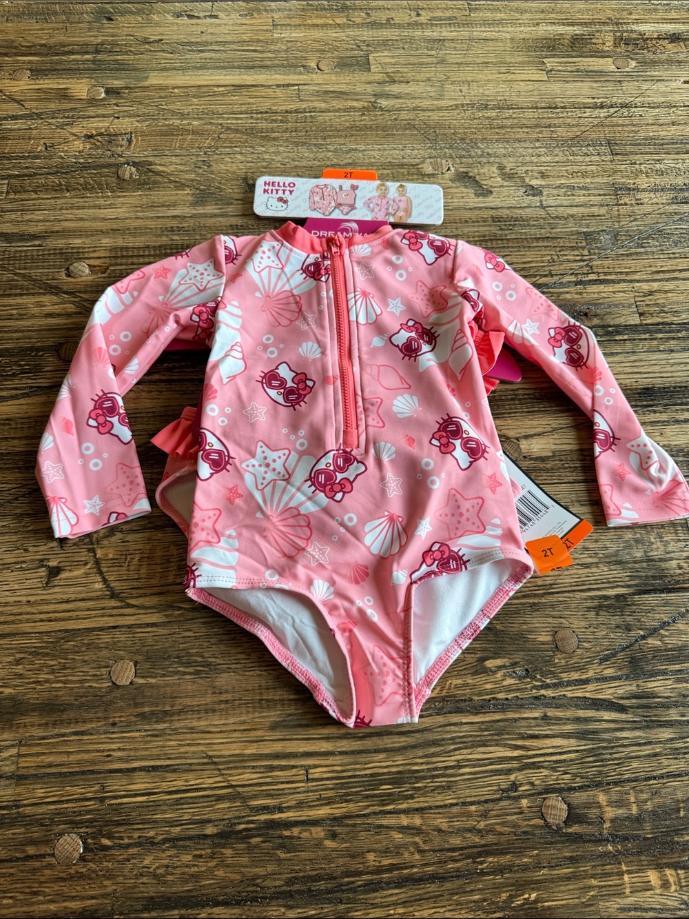 NWT. Hello Kitty 3 Piece Swimwear Set.